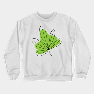 leaf art drawing Crewneck Sweatshirt